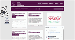 Desktop Screenshot of crosguadeloupe.org